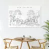 New Orleans Metal Print - Kitchen - Light