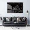 Osaka Castle Metal Print - Living Room - Dark