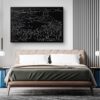 Rio De Janeiro Skyline Canvas Art Print - Bed Room - Dark