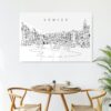 Venice Metal Print - Kitchen - Light