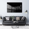 Venice Metal Print - Living Room - Dark