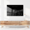 Bilbao Metal Print - Hallway - Dark