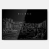 Bilbao Metal Print Wall Art - Main - Dark