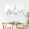 Palm Springs Metal Print - Kitchen - Light