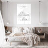 Sydney Opera House Metal Print - Bedroom - Portrait
