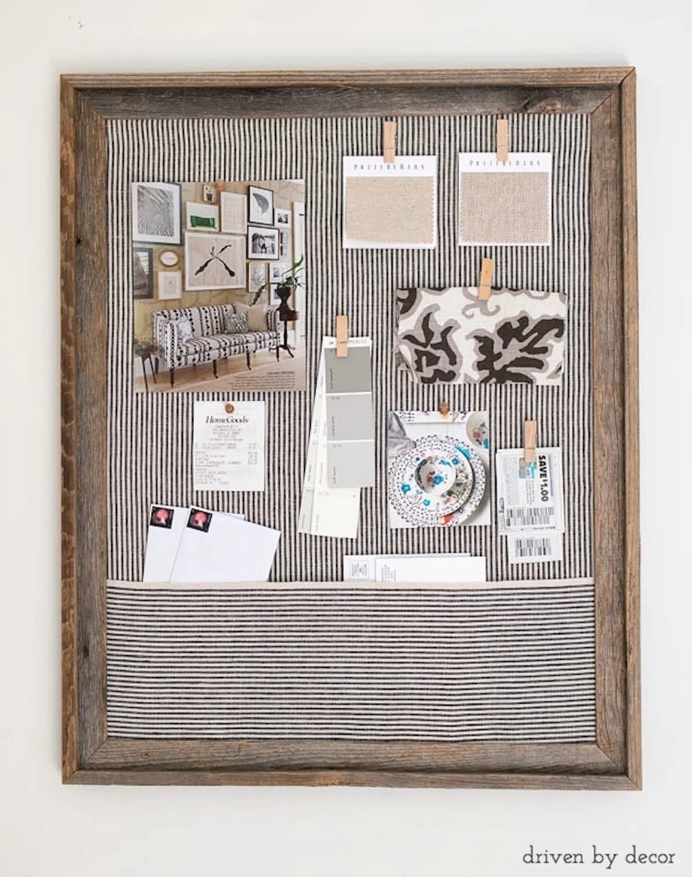 Modern Home Makeover: 15+ Aesthetic Recycling Projects for Eco-Friendly Decor 10 DIY recycling projects upcycled home decor frame fabric bulletin board