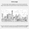 Custom City One Line Art - Size Extra Large