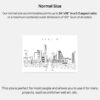 Custom City One Line Art - Size Normal