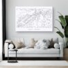 Bogota Colombia Canvas Art Print - Living Room