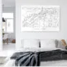 Bogota Colombia Metal Print - Bed Room - Light
