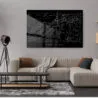 Bogota Colombia Metal Print - Living ROom - Dark