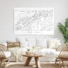 Bogota Colombia Metal Print - Living Room - Light