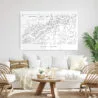Bogota Colombia Metal Print - Living Room - Light