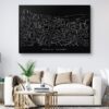 Medellin Colombia Canvas Art Print - Living Room - Dark