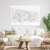 Medellin Colombia Metal Print - Living Room - Light