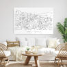 Medellin Colombia Metal Print - Living Room - Light