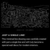 Medellin Colombia One Line Drawing Art - Dark