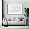 Tulum Mexico Art Print for Living Room