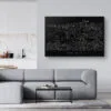 Tulum Mexico Canvas Art Print - Living Room - Dark