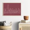 Beijing Art Print for TV Room - Dark
