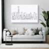 Beijing Canvas Art Print - Living Room