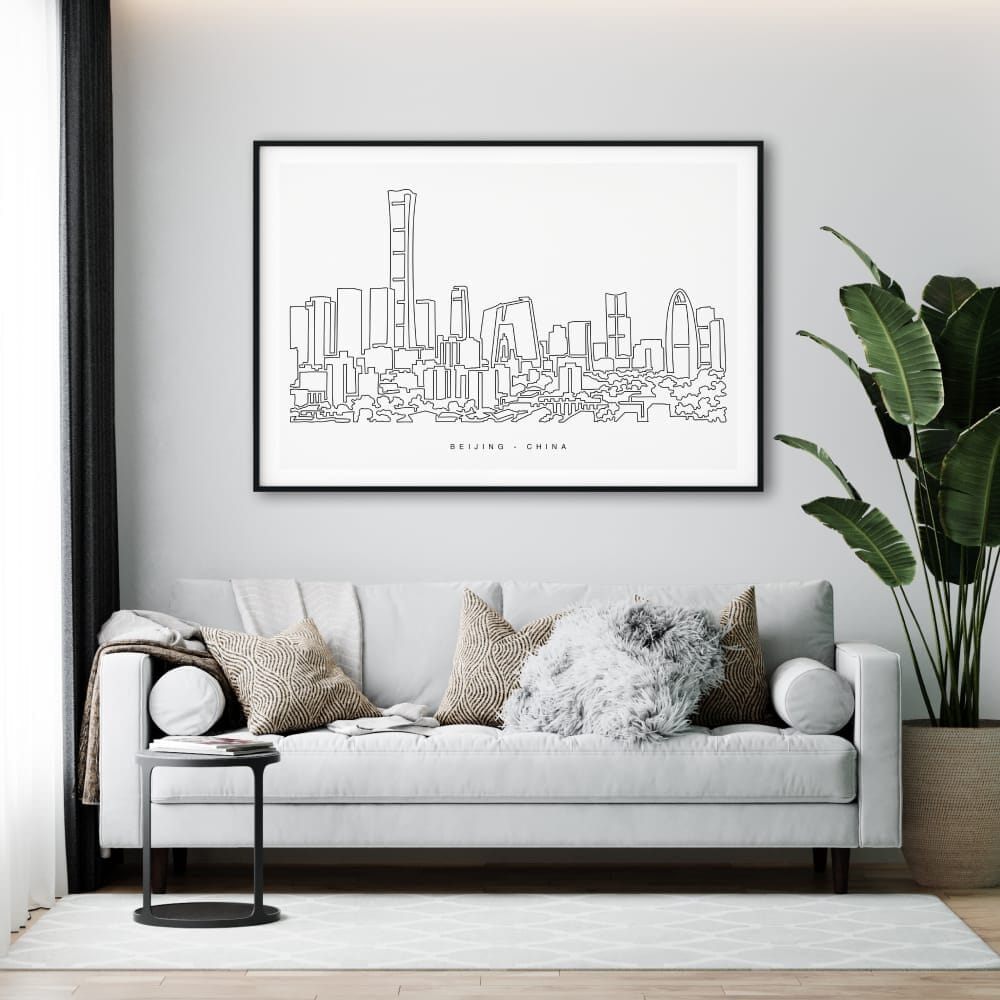 Beijing China Art Print for Living Room Beijing China Art Print for Living Room