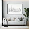 Beijing China Art Print for Living Room
