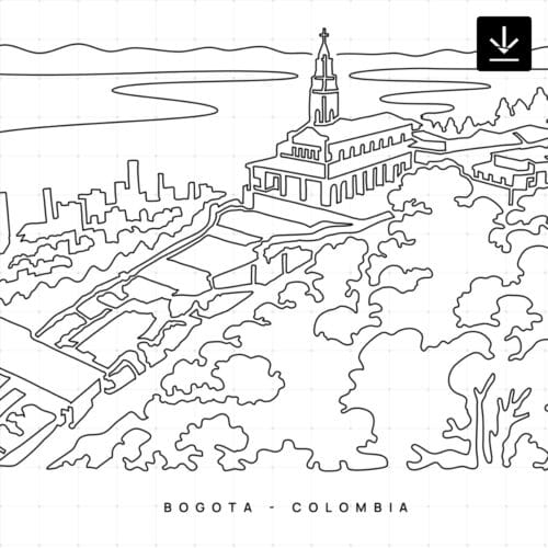 Bogota Colombia SVG - Download