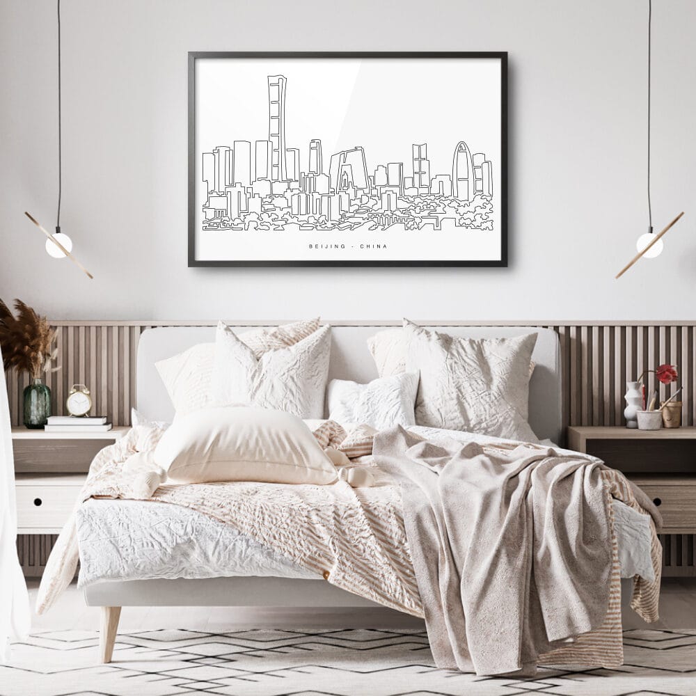 Framed Beijing Wall Art for Bedroom Framed Beijing Wall Art for Bedroom