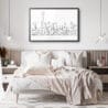 Framed Beijing Wall Art for Bedroom