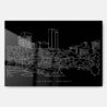 Lexington Skyline Metal Print Wall Art - Main - Dark