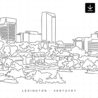 Lexington Skyline SVG - Download