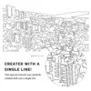 Medellin Colombia Vector Art - Single Line Art Detail