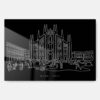 Milan Cathedral Metal Print Wall Art - Main - Dark