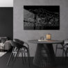 Salt Lake City Metal Print - Kitchen - Dark
