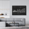 Da Nang Vietnam Canvas Art Print - Living Room - Dark