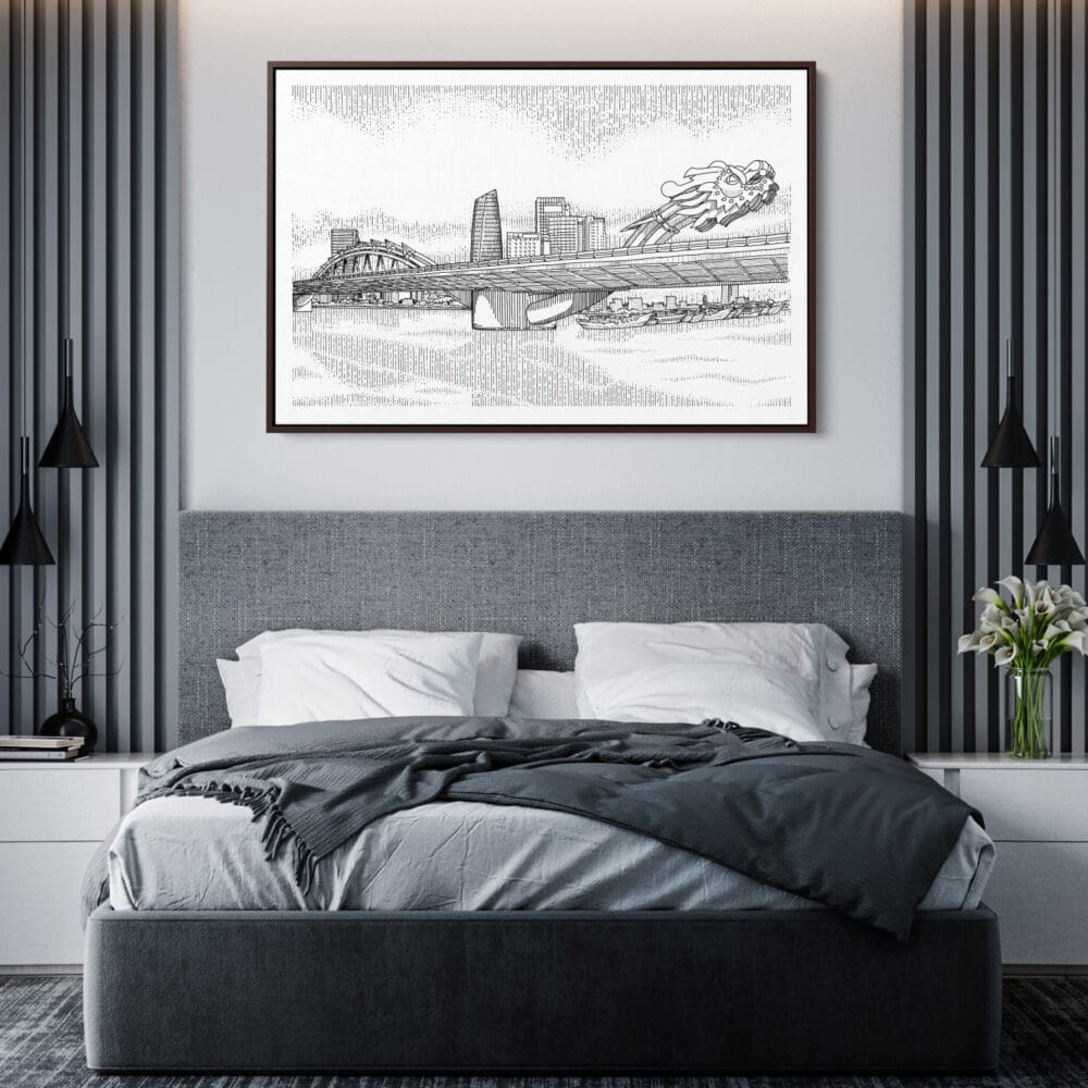 Da Nang Vietnam Canvas Print - Hotelroom Da Nang Vietnam Canvas Print - Hotelroom