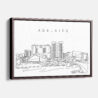 Framed Adelaide Canvas Print - Main - Light