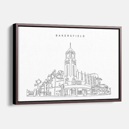 Bakersfield Theater Canvas Print