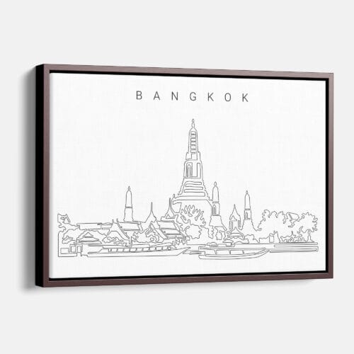 Bangkok Thailand - Wat Arun Temple Canvas Print