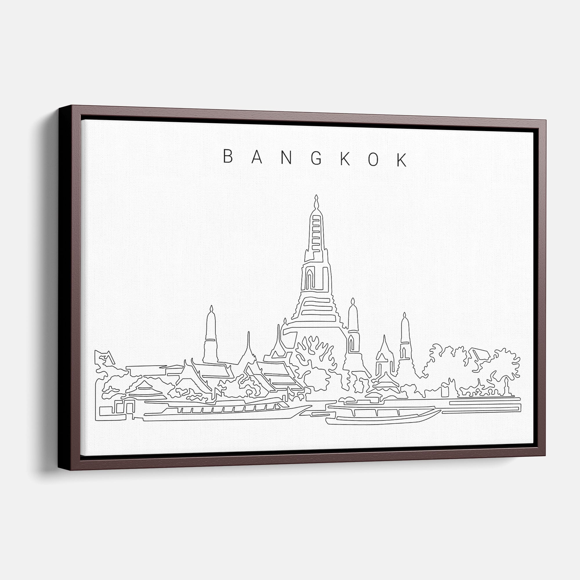 Bangkok Thailand – Wat Arun Temple Canvas Print