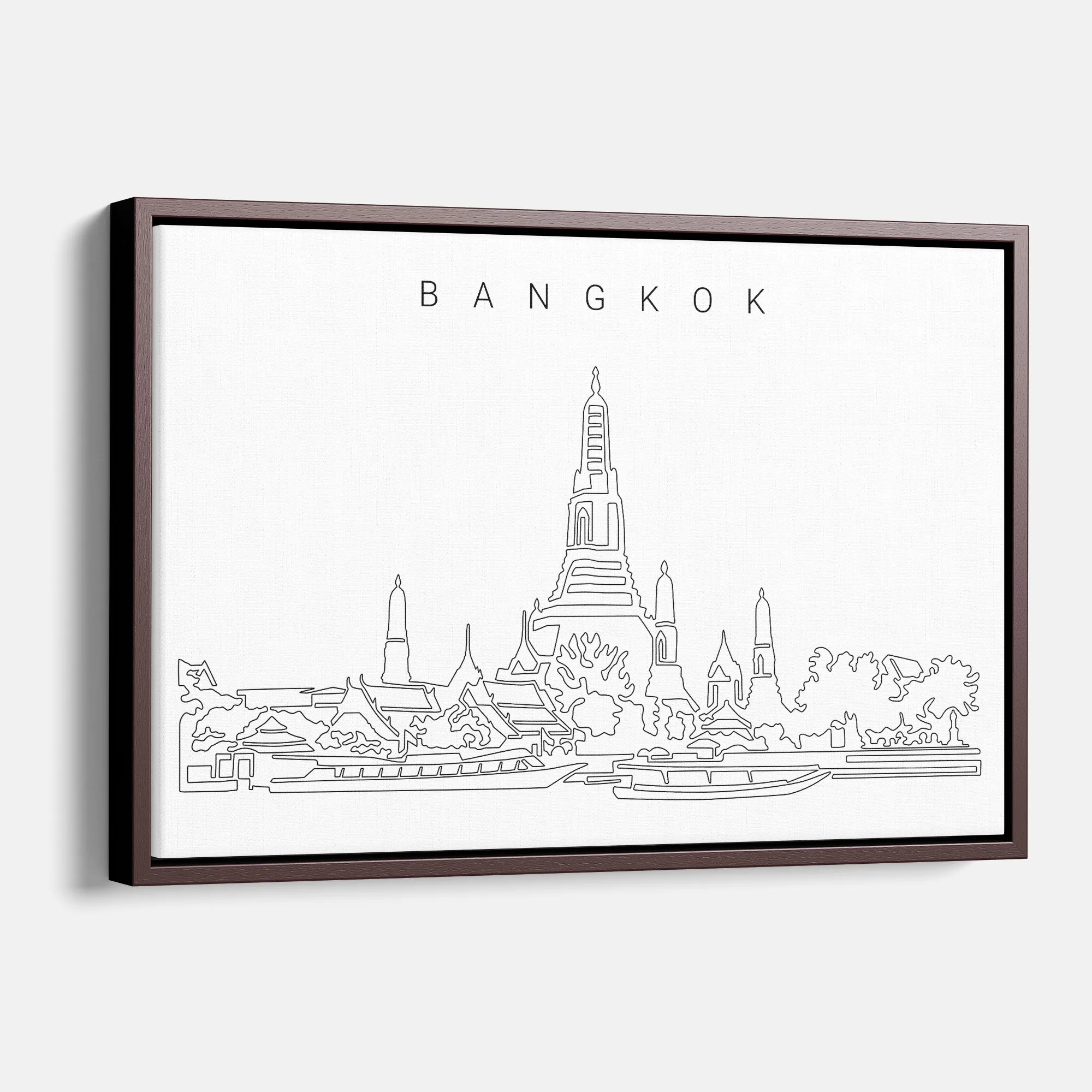 Bangkok Thailand - Wat Arun Temple Canvas Print