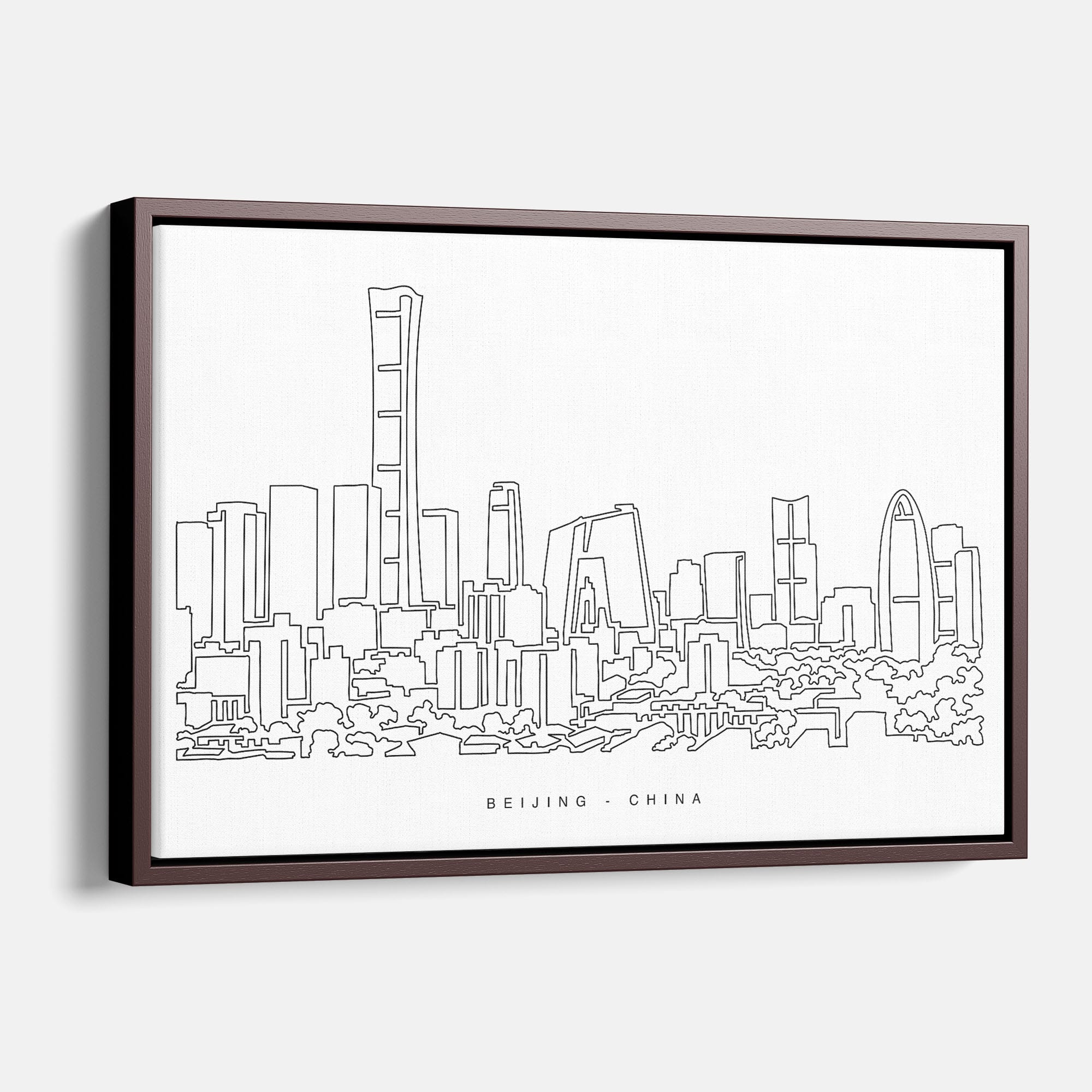 Beijing China Canvas Print