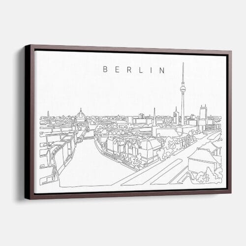Berlin Skyline Canvas Print
