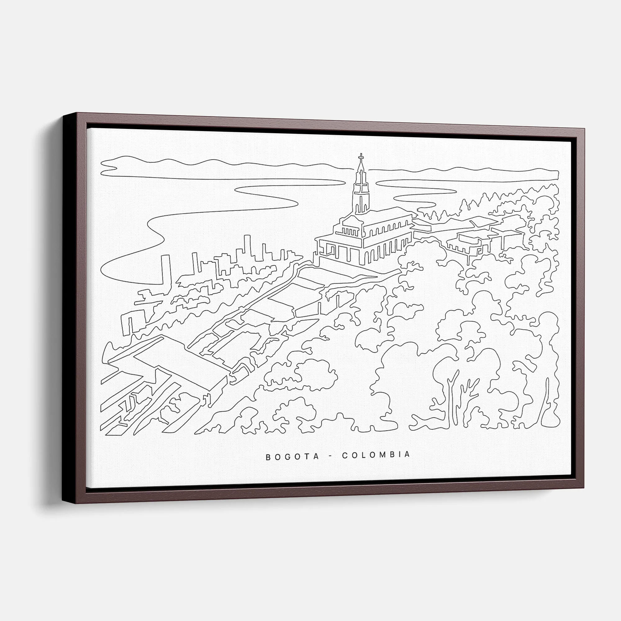 Bogota Colombia Canvas Print