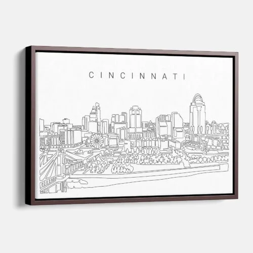 Cincinnati Skyline Canvas Print
