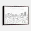 Framed Colorado Springs Canvas Print - Main - Light