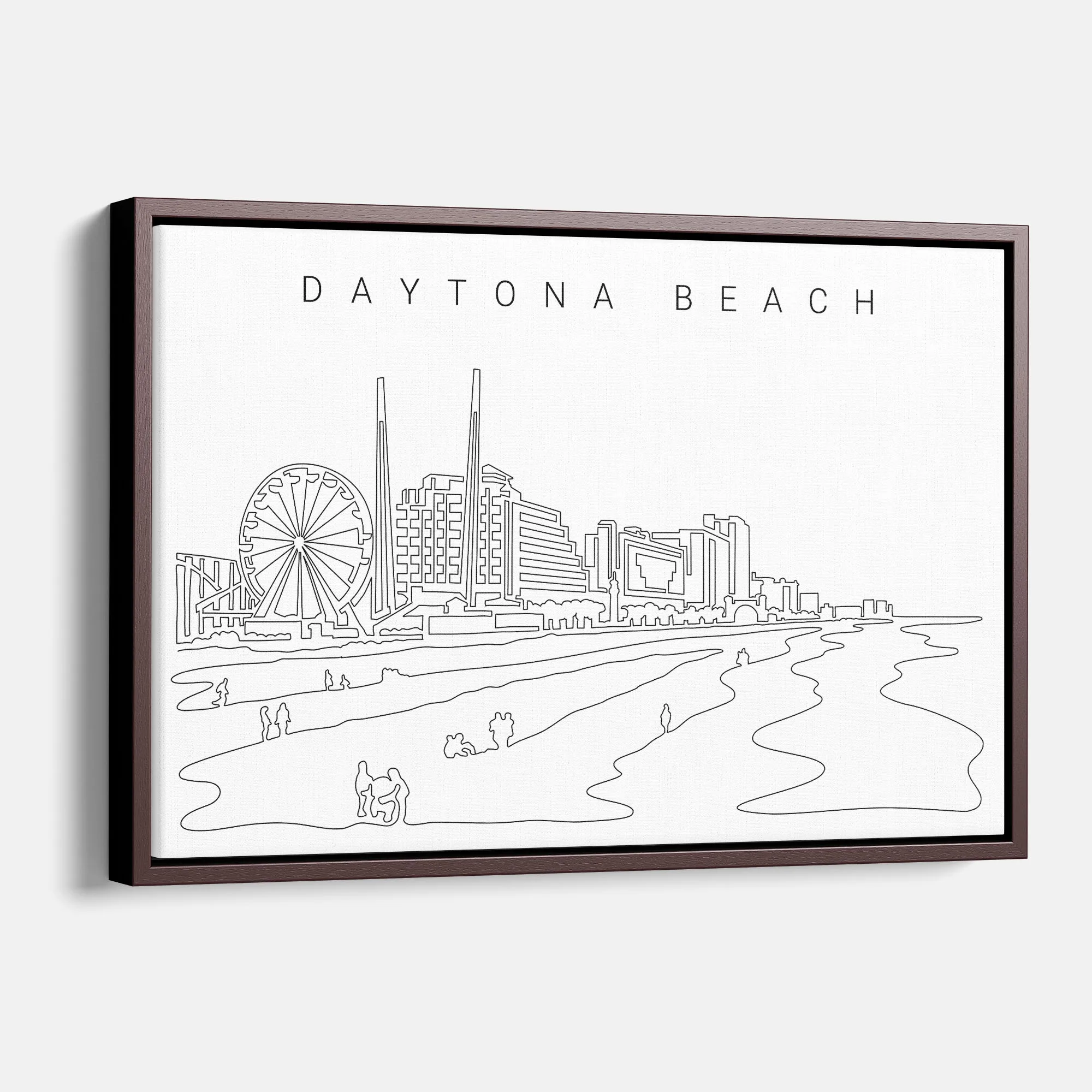 Daytona Beach Canvas Print
