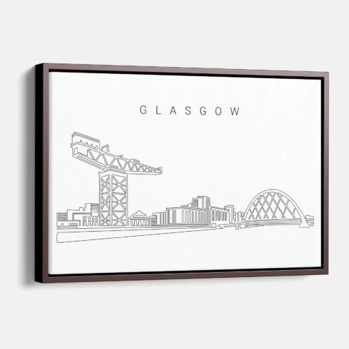 Glasgow Skyline Canvas Print