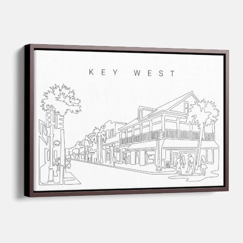 Key West Florida Canvas Print